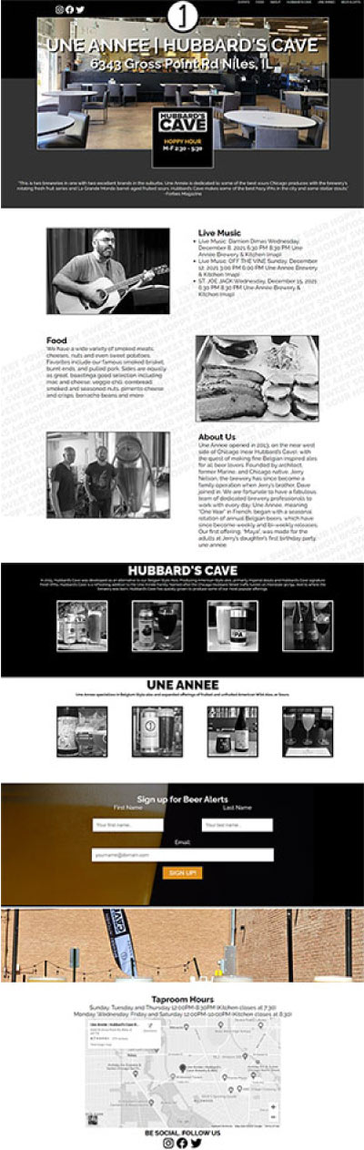 screenshot for website